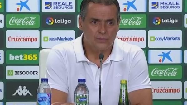 Declaraciones del entrenador del Betis, Alexis Trujillo, en la rueda de prensa previa al choque entre el Real Betis y el Atlético de Madrid