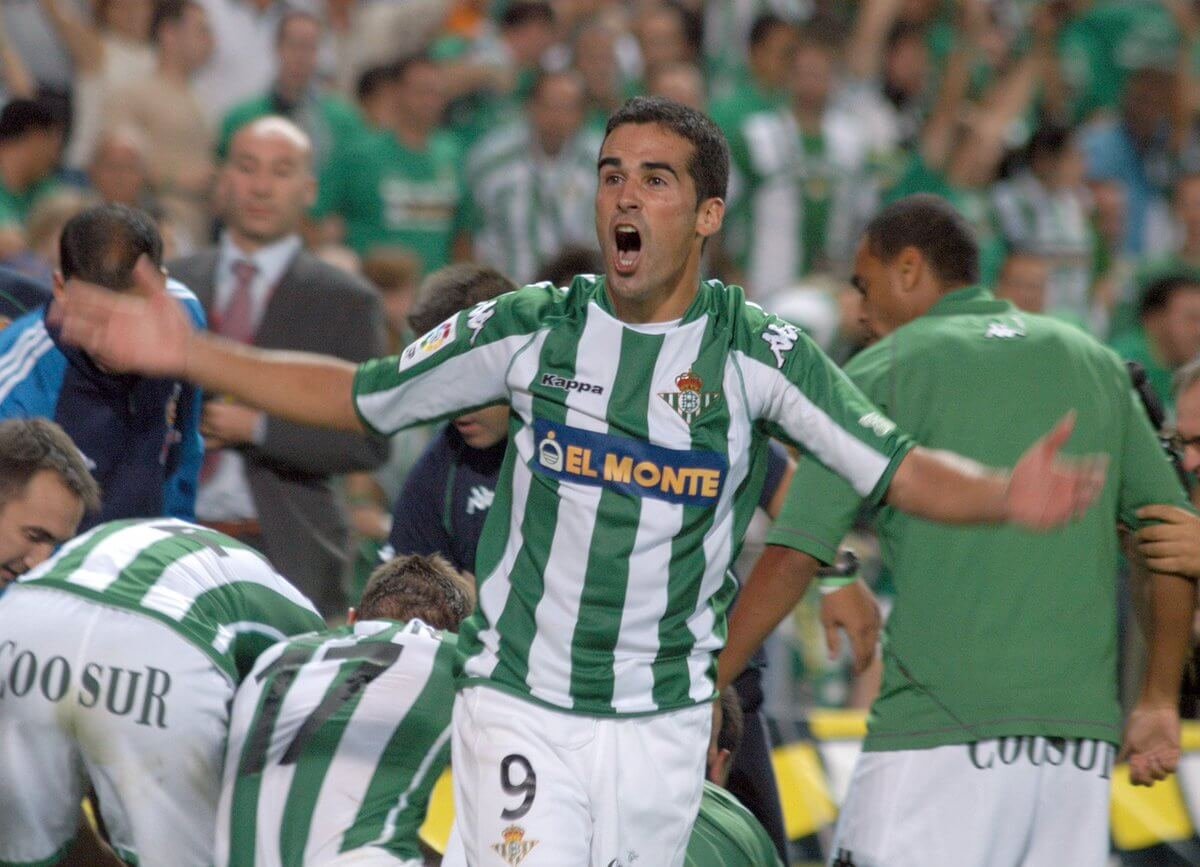 Fernando celebrando la Copa del Rey