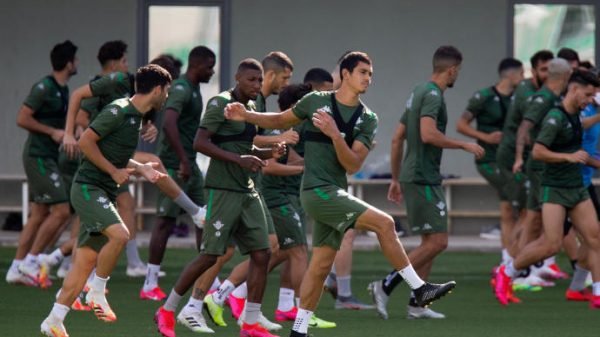 Real Betis realizando