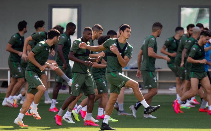 Real Betis realizando