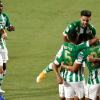 Betis celebrando un gol.