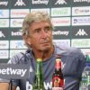 Pellegrini en rueda de prensa