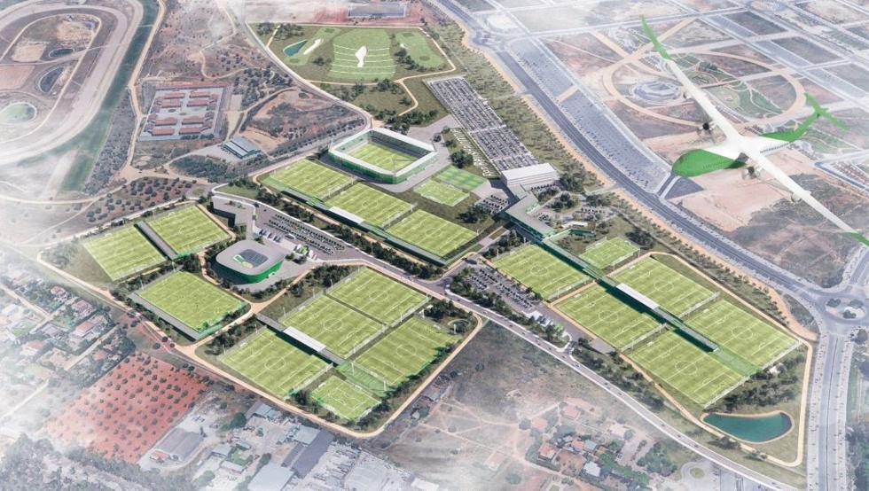 Proyecto de ciudad deportiva para el Real Betis (Vía: RBB)