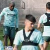 Emerson durante un entrenamiento con el Real Betis (Vía: ABC Sevilla)