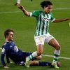 Diego Lainez en el partido frente al Celta de Vigo..