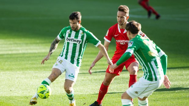 Derbi del pasado enero en el Benito Villamarín