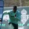 William Carvalho en un entrenamiento