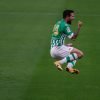 Aitor Ruibal celebrando un gol frente al Villarreal (Vía: AficiónDeportiva)