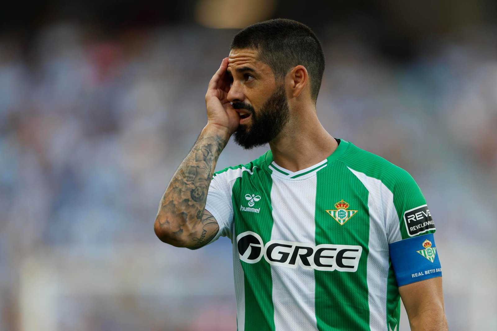 Isco, frente al Málaga CF