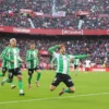 Fornals celebrando su gol contra el Sevilla, vía Raúl Doblado